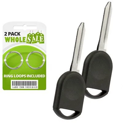 2 Replacement For 2000 2001 2002 2003 2004 2005 Ford Taurus Transponder Key Foto 1 de 4
