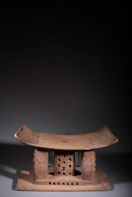 art africain Tabouret royal Ashanti 118 - Photo 1/4