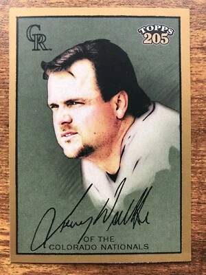 2003 Topps 205 Baseball Card #72 Larry Walker Colorado Rockies Mint HOF - Image 1 of 2
