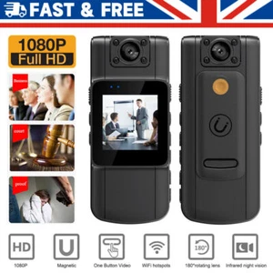 2K WIFI Sport Body Camera Video Recorder Recording Body Worn Cam 170° Wide Angle - Picture 1 of 18