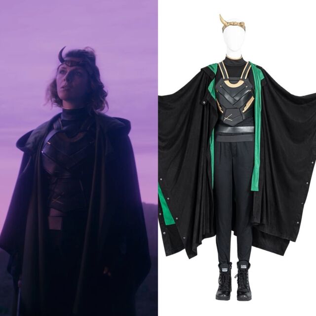 Fantasia Masculina Loki Luxo Festa Halloween Cosplay