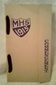 Antique Mankato (KS) High School 1915 Commencement Invitation - Picture 1 of 11