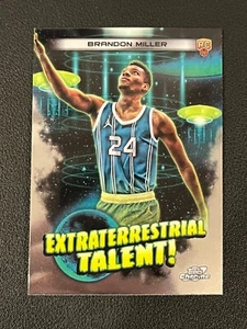 Brandon Miller 2023-24 Topps Chrome Cosmic Rookie Extraterrestrial Talent! ET-19 - Picture 1 of 2