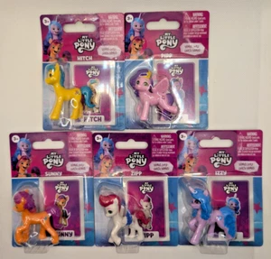 My Little Pony minifigure da collezione cake topper set completo di 5 NUOVE - Foto 1 di 3