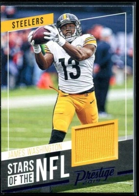2019 Panini Prestige James Washington #SS-JW Stars Of The NFL Steelers  - Image 1 of 3