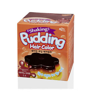 Dongsung eZn Shaking Pudding Hair Color (Cappuccino Brown 5.4) 2.37oz