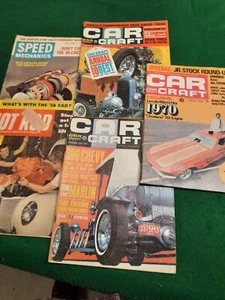Lotto di 5 riviste di meccanica della velocità artigianale d'epoca anni '60, hot rod, meccanica della velocità - Foto 1 di 6
