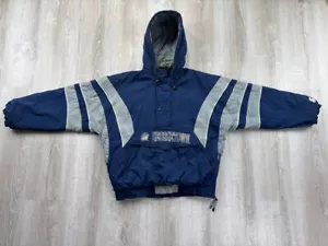 Chaqueta Hombre Vintage Starter Georgetown Talla L Color Azul - Imagen 1 de 18