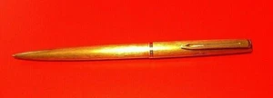 AURORA penna sfera Satinata Oro Collezione VINTAGE refill originale - Foto 1 di 8