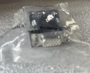 HD15 15 Pin VGA SVGA Male Female M/M F/F Molded Gender Changer PC Video Adapter - Picture 1 of 4