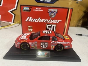 Ricky Craven 1998 Budweiser Nascar 1/18 Diecast 50th Anniversary Revell #50 - Picture 1 of 5