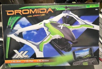Dromida XL Ready to fly 370mm FPV Camera Drone ORANGE - Image 1 of 4