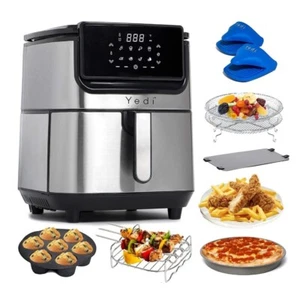 Yedi Evolution Air Fryer, 6.8 Quart, Stainless Steel - Picture 1 of 5