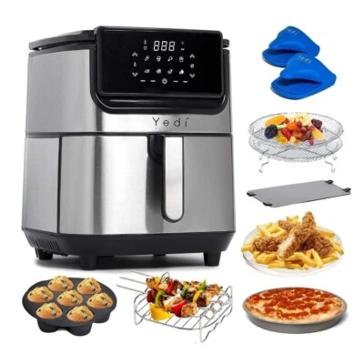 Yedi Evolution Air Fryer, 6.8 Quart, Stainless Steel - Image 1 of 4