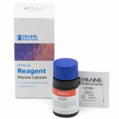 HANNA INSTRUMENTS HI758-26 Reagents for HI 758 Checker HC®, Calcium in Seawater, 25 Tests