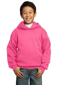 Port & Company PC90YH Youth Pullover Hooded Comfort Blend Sweatshirt - Pack Of 2 - Picture 1 of 34