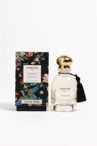 Johnny Was Love 87 Fragrance Perfume Bottle 50 ML Scent Black Flowers Box NEW - Picture 1 of 2
