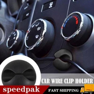 10/20 Cable Drop Clip Desk Tidy organize Wire Cord Charger Fixer Lead USB BEST - Afbeelding 1 van 12
