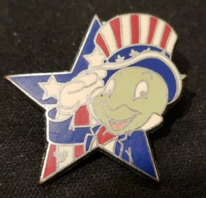 Disney Pin Pinocchio Jiminy Cricket Patriotic Star Salute Hidden Mickey 71039 - Picture 1 of 4