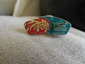 DQ SCOUT BSA 1993 NATIONAL JAMBOREE INDIANHEAD COUNCIL JSP HAT PIN MERGED MN WI - Bild 1 von 3