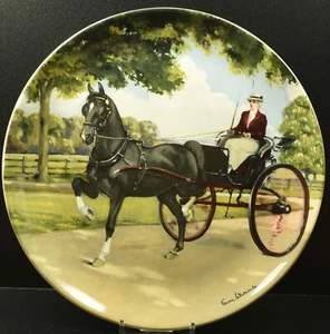 Lovely Spode Noble Horse Collection Susie Whitcombe Plate The Hackney - Picture 1 of 3