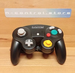 Nintendo GameCube Controller original schwarz black GC Konsole Pad Spiele Game - Bild 1 von 3
