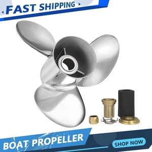 14.5 x 15 Stainless Boat Propeller fit Mercruiser Alpha One/Mercury 135-300HP,RH - Picture 1 of 7