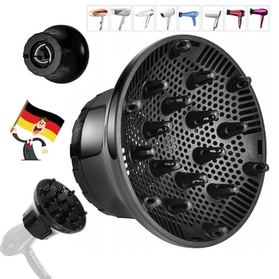 Universal Haar Diffusor Diffusor Föhn Diffuser Föhn Aufsatz Anpassungsfähig NEU - Bild 1 von 4