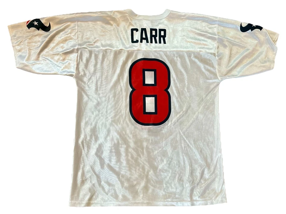 David Carr - Camiseta visitante de los Houston Texans - Talla grande para hombre Foto 1 de 4