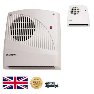 Brass Finish 2000W Indoor Heater with Thermostat - Luxurious Heating Solution - Image 1 of 3