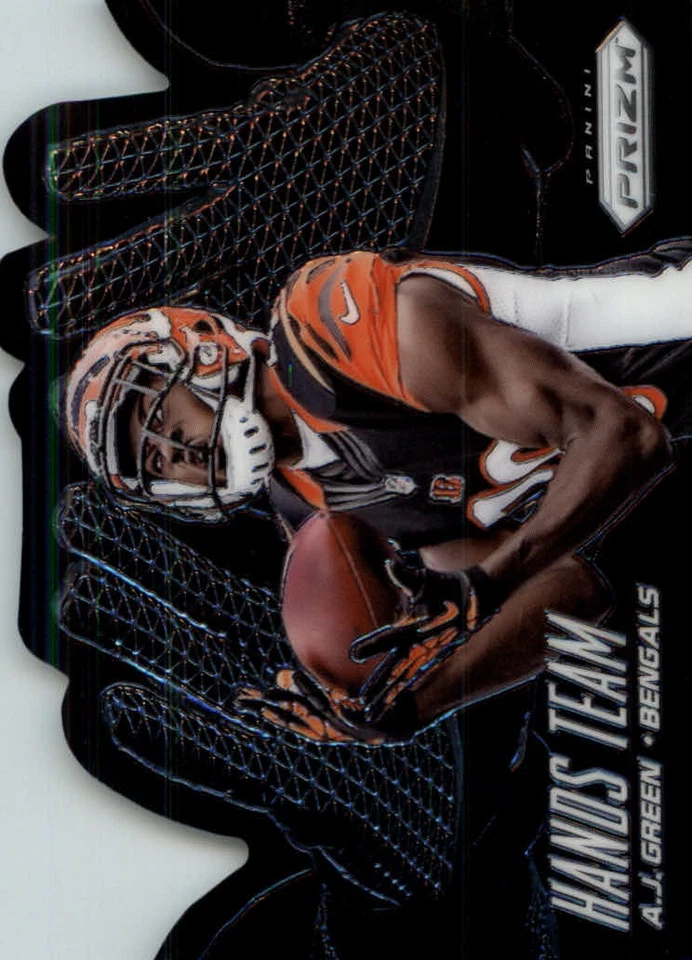 2014 Panini Prizm Hands Team #8 A.J. Green - FB - Image 1 of 1