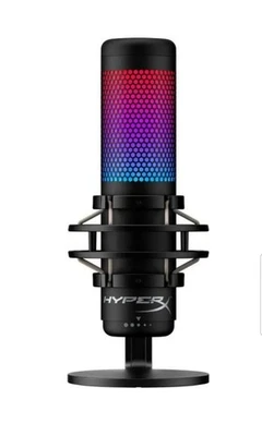 HyperX QuadCast USB Streaming-Mikrofon - Schwarz - Bild 1 von 4