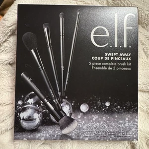 ELF Flawless Face Makeup Brush Set Of 5 Swept Away - Sealed Box, Authentic - Picture 1 of 4