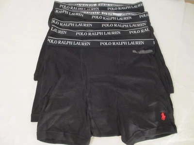5 calzoncillos boxer Polo Ralph Lauren para hombre talla XL negros Foto 1 de 4
