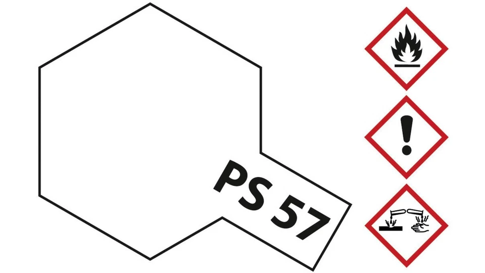 Tamiya Ps-57 Perleffekt WEISS Polyc. 100ml 300086057