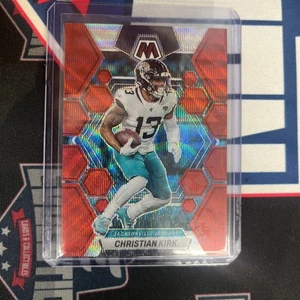 Christian Kirk 2023 Mosaic Red Prizm #105 /9 Jaguars - Picture 1 of 2