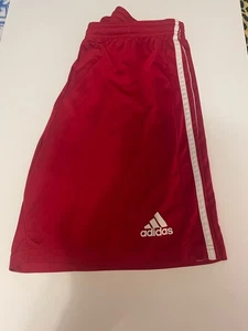 Men’s Adidas Primegreen Red/white Shorts Sz L - Picture 1 of 4