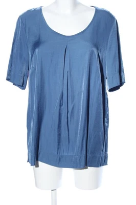 DAY Glanzbluse Damen Bluse Gr. DE 44 blau Casual-Look - Bild 1 von 4