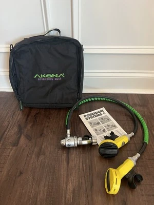 Poseidon Cyklon & Airstream Scuba Regulator with Akona Bag - Image 1 of 4