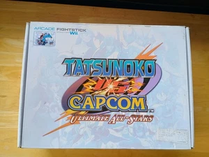 Tatsunoko vs Capcom Arcade FightStick  Wii Used Tested Works - Picture 1 of 8