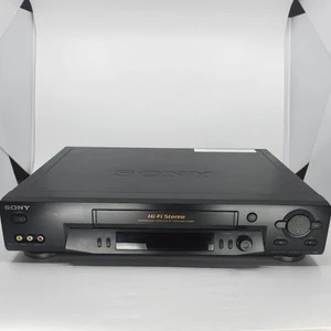 Sony SLV-N71 VCR 4 Head HiFi Stereo VHS Player Recorder Tested No Remote - Picture 1 of 11
