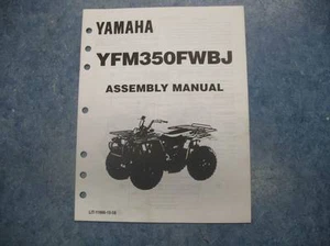 YAMAHA 1996 YFM350FWBJ SET UP ASSEMBLY MANUAL YFM350 FWBJ YFM 350 FWBJ 96 - Picture 1 of 5