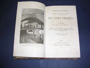 Chemin de fer voies ferrées etude illustrée de gravures 1882 Montagne  - Picture 1 of 1