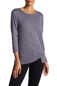 CAMISETA STATESIDE TWISTED CUELLO REDONDO TWIST MANGA 3/4 GRIS XS - Imagen 1 de 2