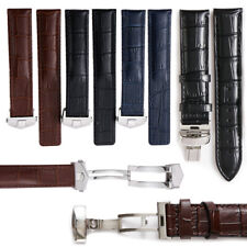 20mm Alligator Embossed Leather Watch Band Strap Made For MOVADO Connect Watches