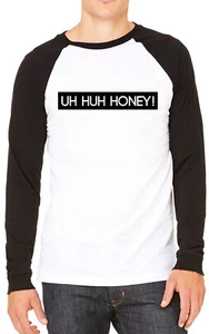 ¡Huh miel! Divertida camiseta de béisbol para hombre - Imagen 1 de 2