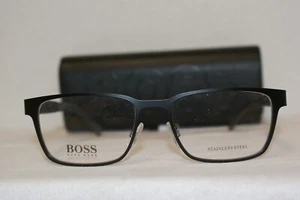 Nuevo Auténtico Hugo Boss 0986 Negro 0003 53-17-145 ¡Con Estuche Original! - Imagen 1 de 5