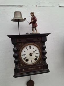 black forest clock antique - Picture 1 of 7
