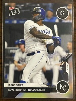 2020 Topps Now #MN69 Jorge Soler Kansas City Royals - Image 1 of 2