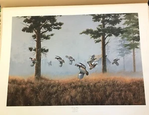 COVEY RISE (Bobwhite Quail) Phillip Crowe S/# Edition of /950 -- 1986 NIF - Picture 1 of 9
